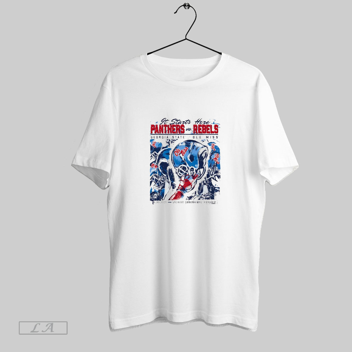 Georgia State Vs Ole Miss Rebels Football Game Day 2025 Shirt