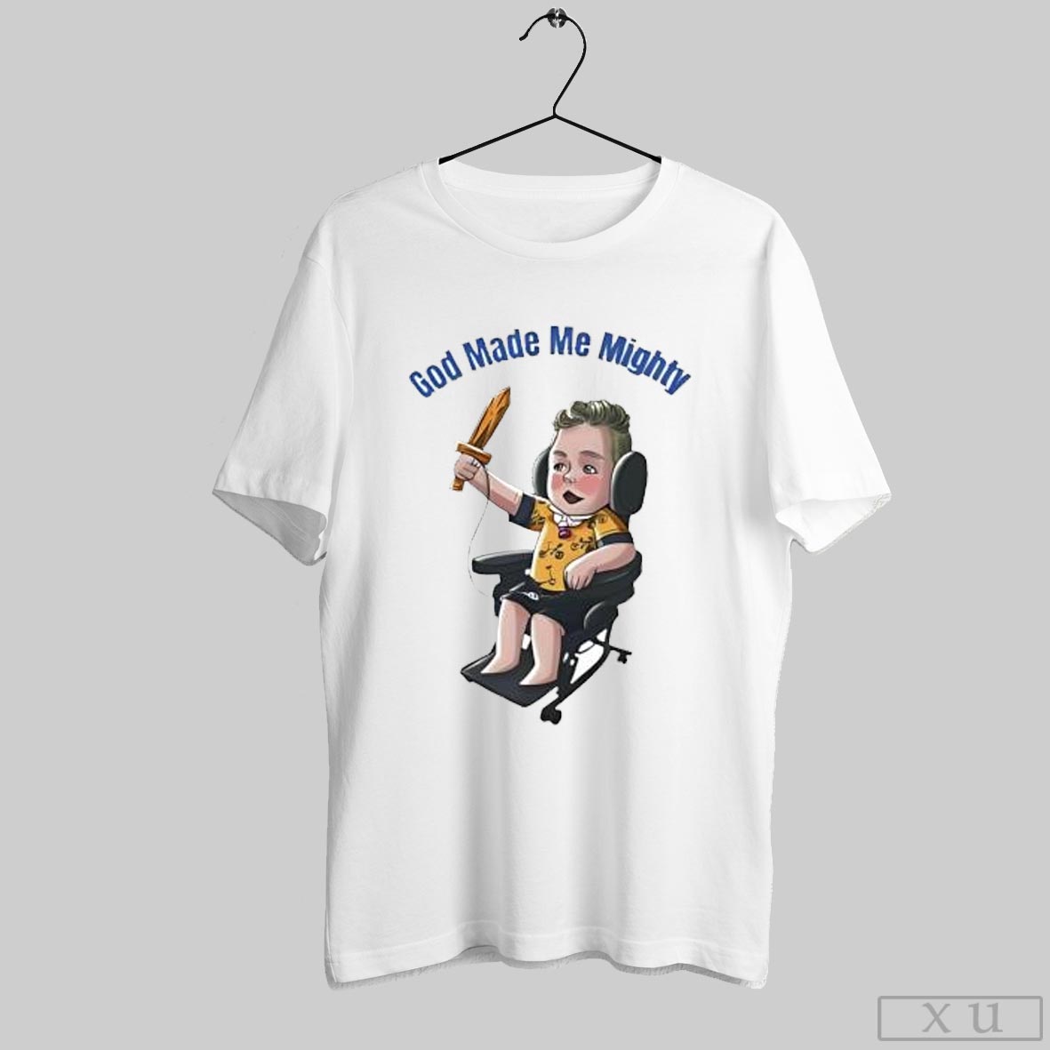 God Made Me Mighty Born Abels Shirt