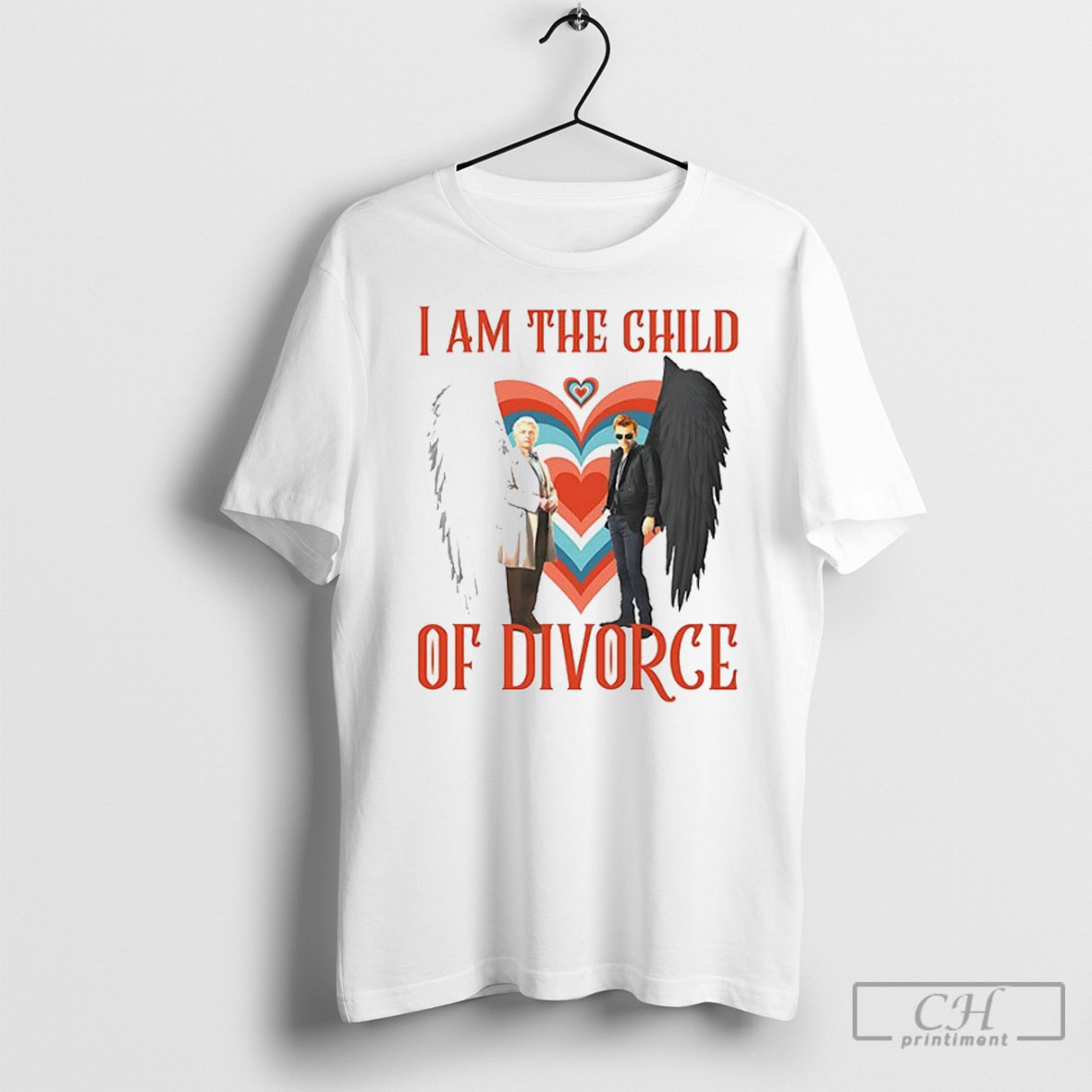 Good Omens I Am A Child Of Divorce Shirt Tee