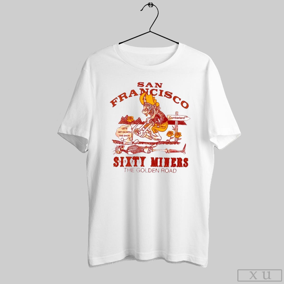 Grateful Dead San Francisco Dead Sixty Miners The Golden Road Shirt