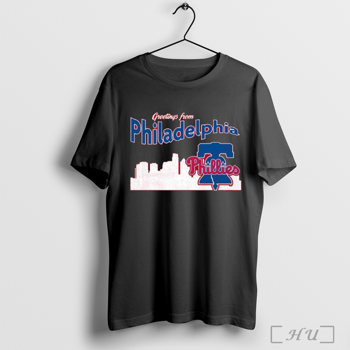 Greetings From Philadelphia Phillies Skyline T Shirt Sweatshirt