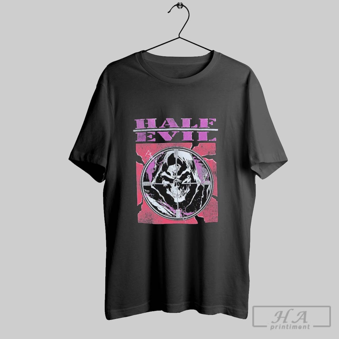 Half Evil Evil Enemy T Shirts