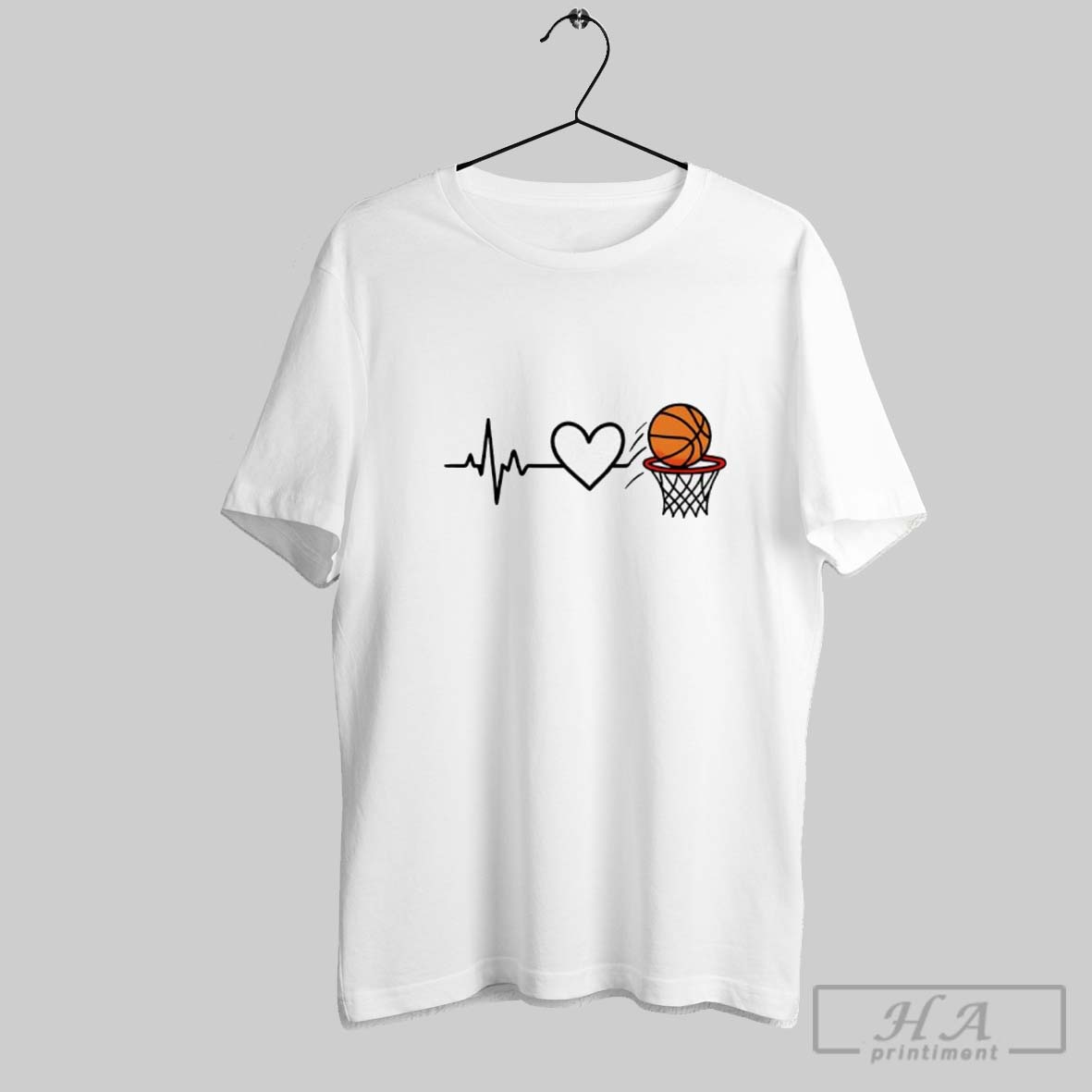 Heart Of The Basketball Shirt