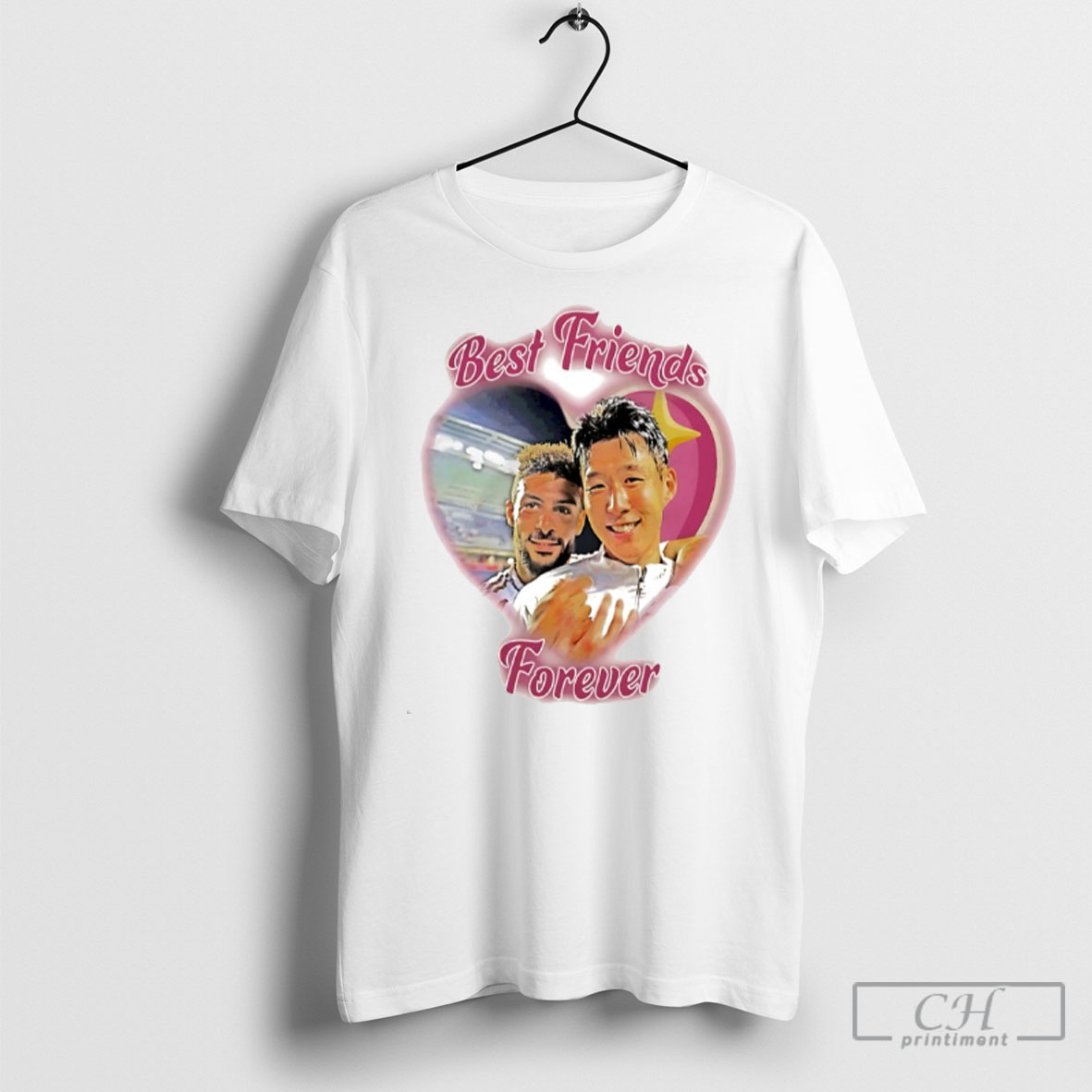 Heung Min Son And Denis Bouanga Best Friends Forever Tee Shirt Sweatshirt