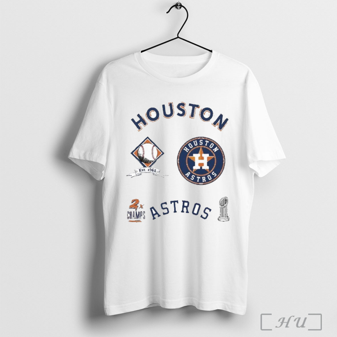 Houston Astros Defined 2x Champions T Shirt Sweatshirt