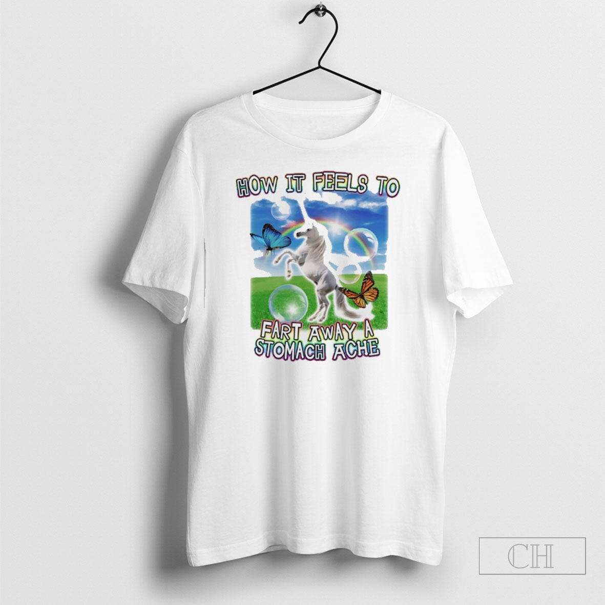 How It Feels To Fart Away A Stomach Ache Unicorn Shirt Hoodie