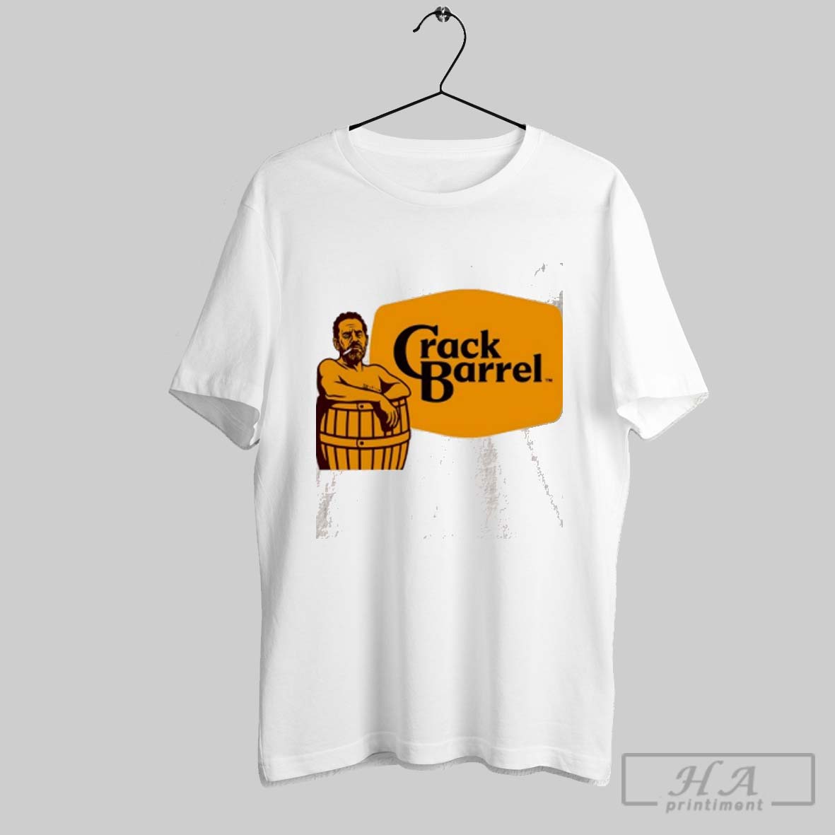 Hunter Biden Smoking Crack Barrel Old Country Store Parody Logo Shirt