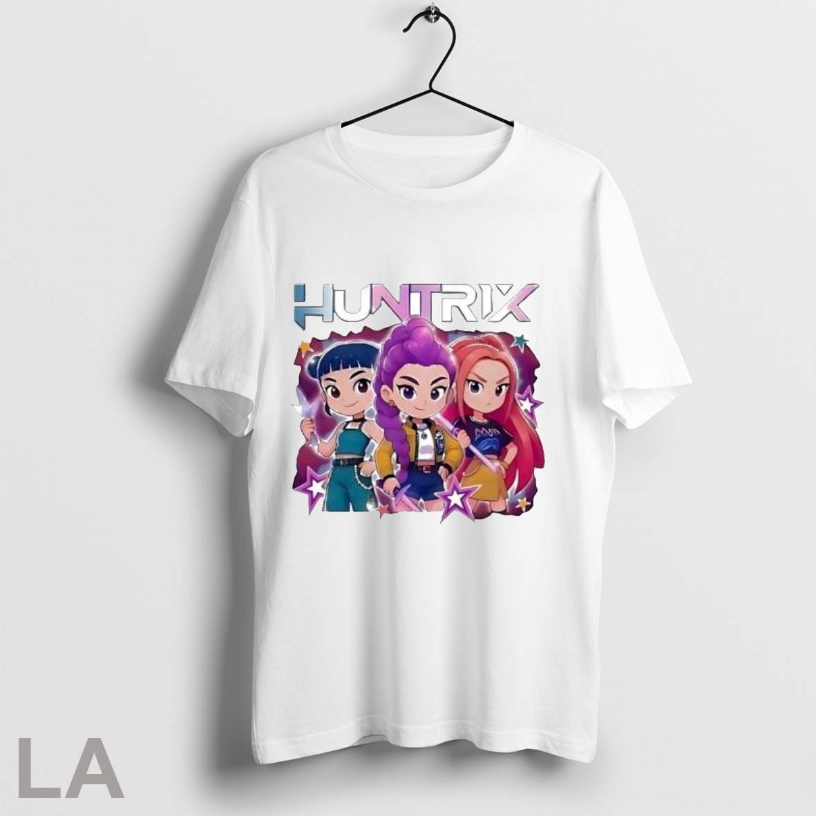 Huntrix Girlgroup Mira Rumi Joey Kpop Demon Hunters T Shirt Shirt
