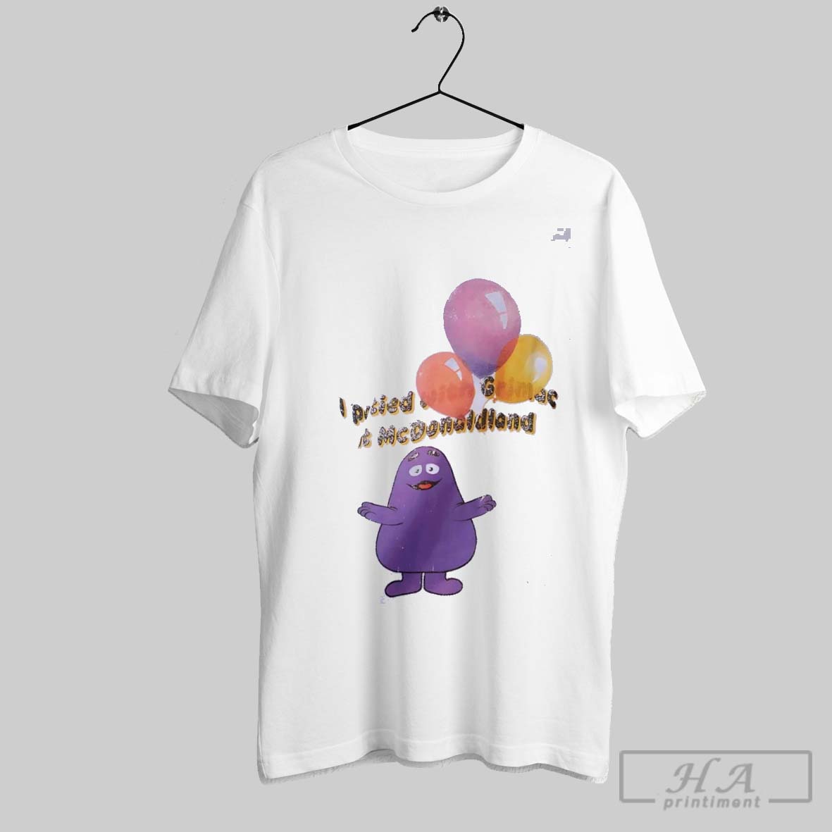 I Partied With Grimace At Mcdonaldland Shirt
