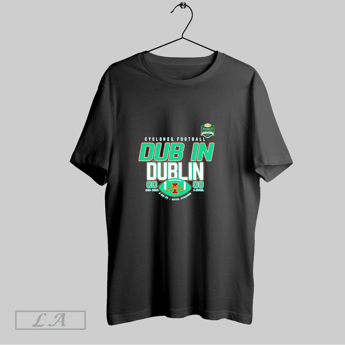 Iowa State Cyclones Football Dub In Dublin Score Shirt