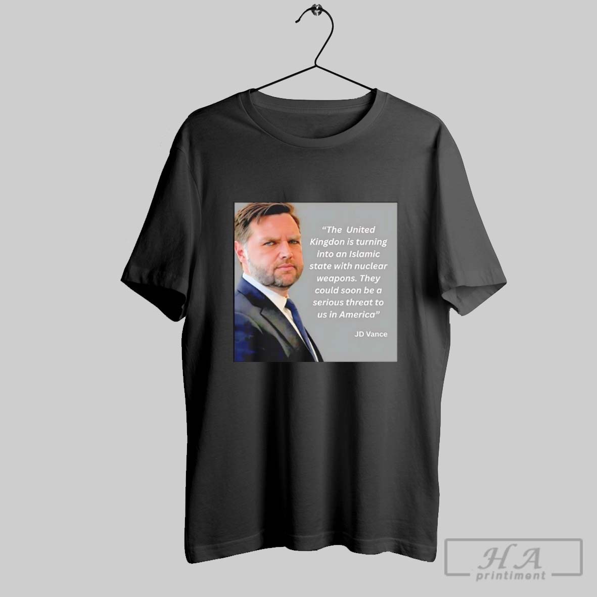 Jd Vance Uk Is Turning Into Islamic State Nuclear Weapons Threaten Us Shirt
