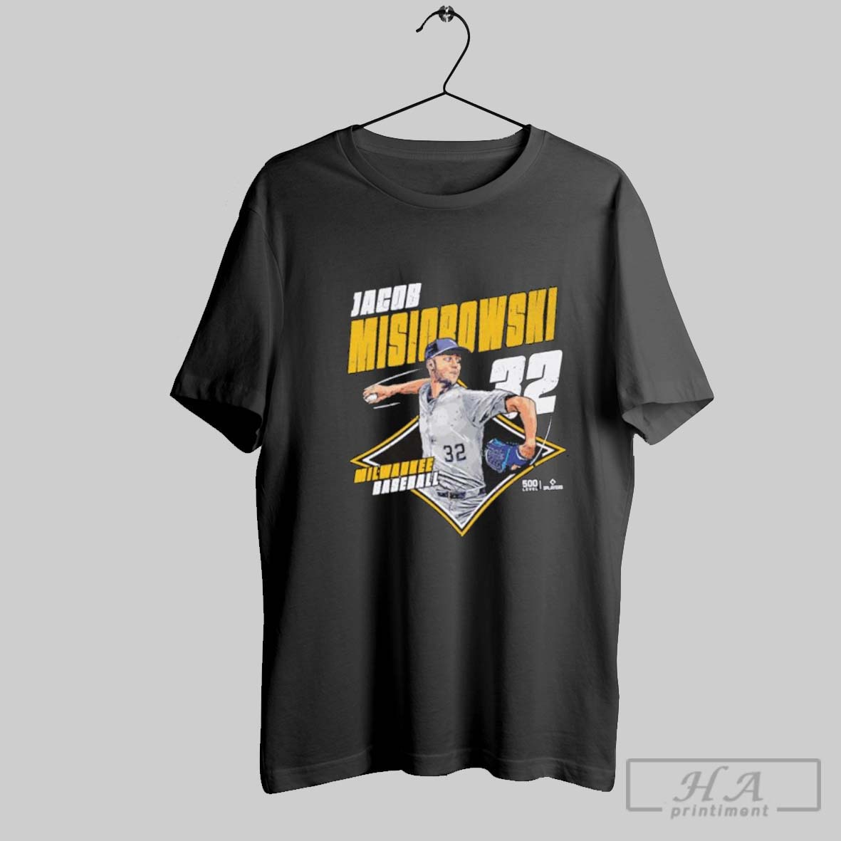 Jacob Misiorowski Milwaukee Brewers Diamond Shirt