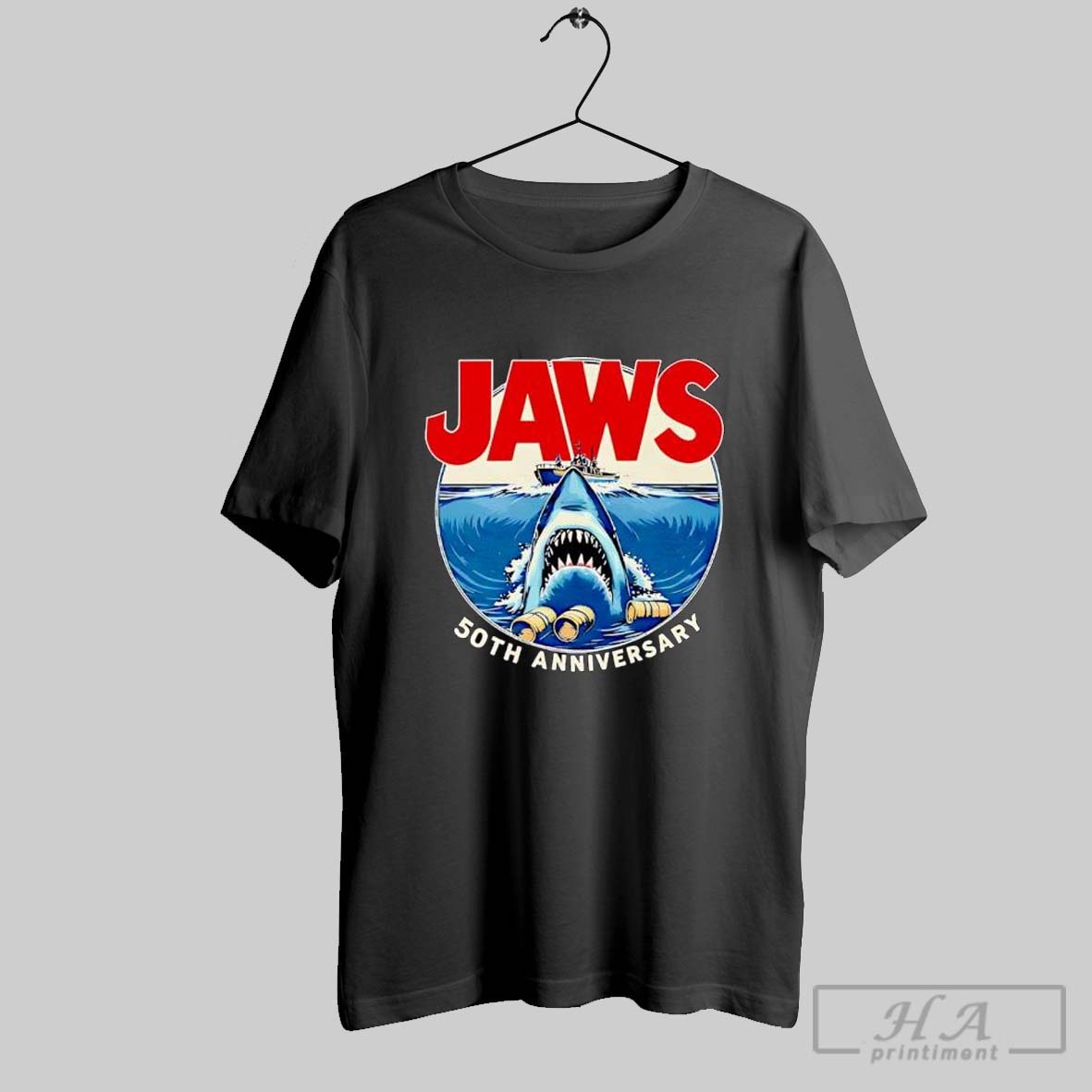 Jaws 50th Anniversary Vintage Shirt T Shirt