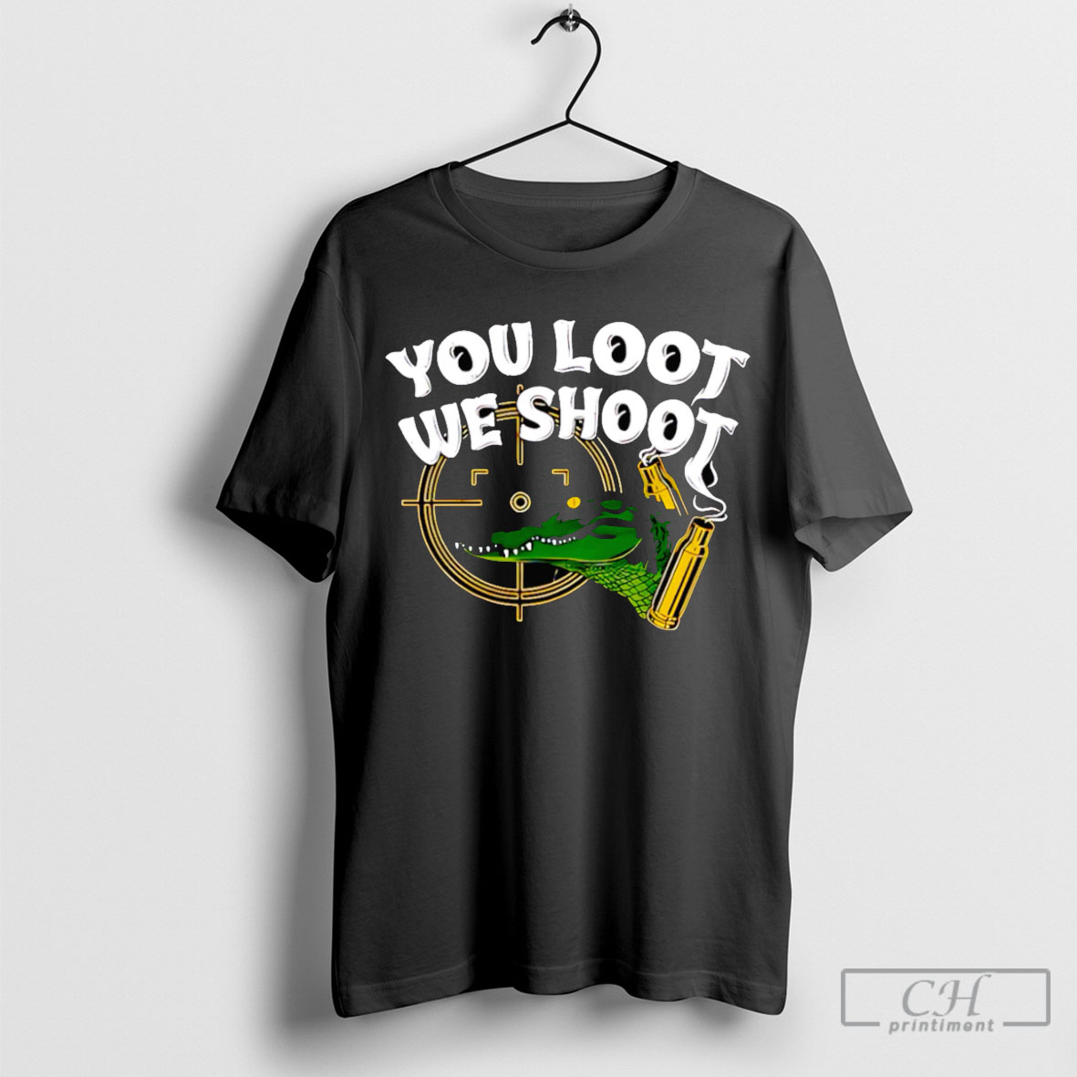 Jd Delay You Loot We Shoot Sweater Tee Shirt