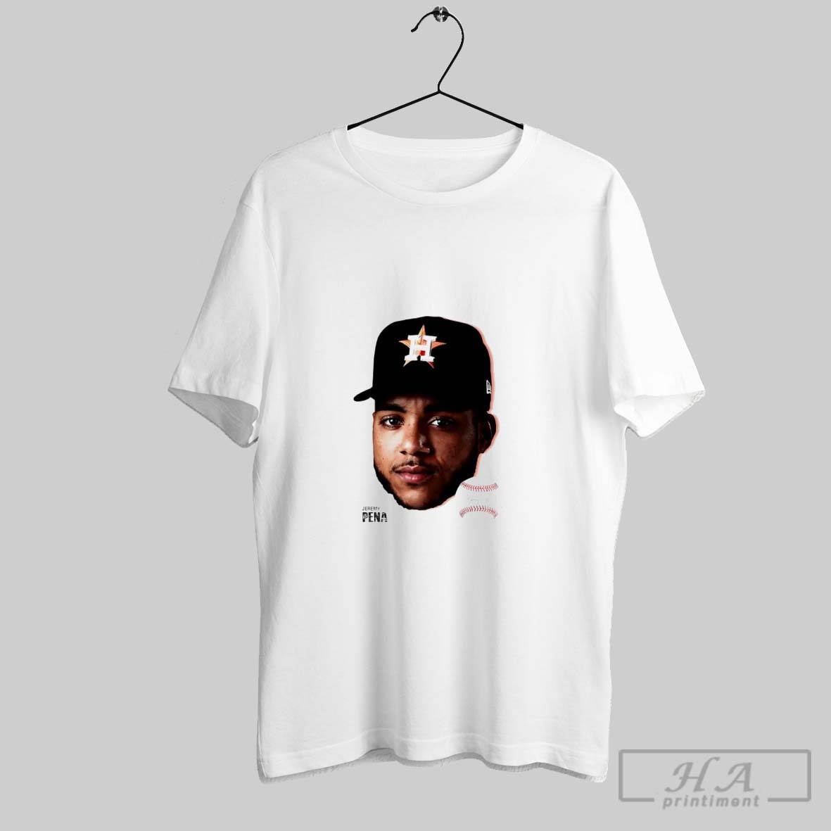 Jeremy Pena Houston Astros Baseball 2025 Ball Siganture Shirt