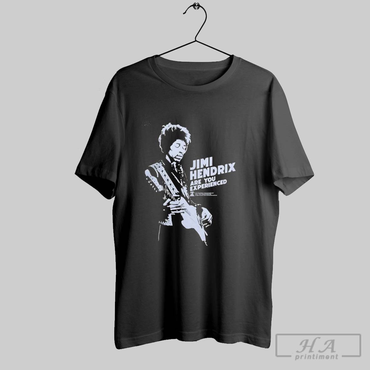 Jimi Hendrix Are You Experienced Guitar Shadow Shirt