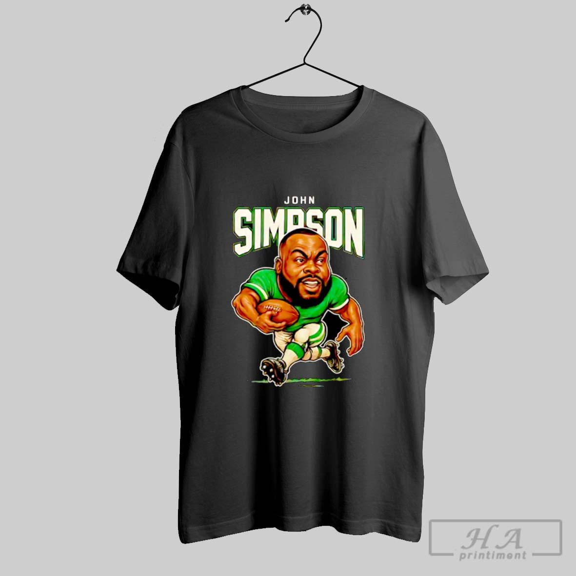 John Simpson New York Mets Nfl Caricature Shirt