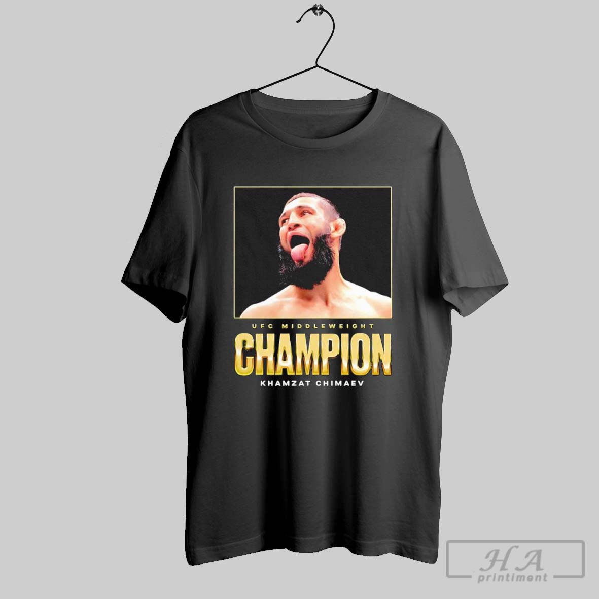Khamzat Chimaev Ufc Middeweight Champion 2025 Shirt
