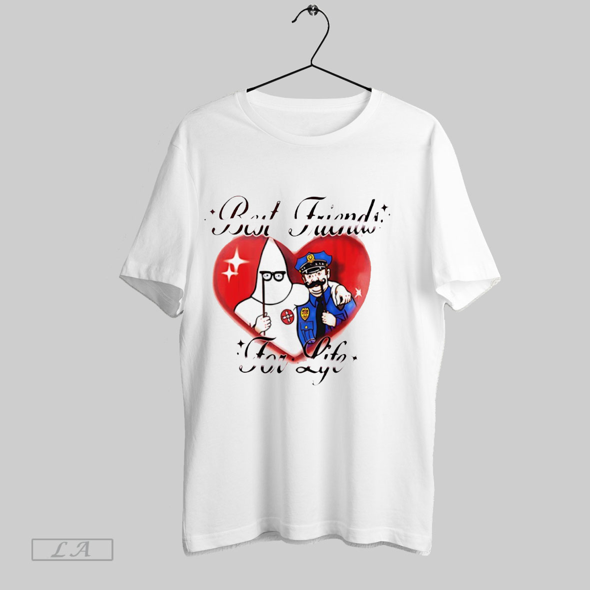 Ku Klux Klan And Police Best Friends For Life T Shirt