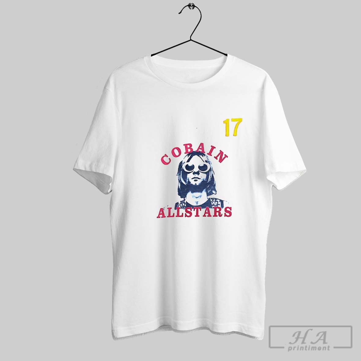Kurt Cobain All Star Shirt