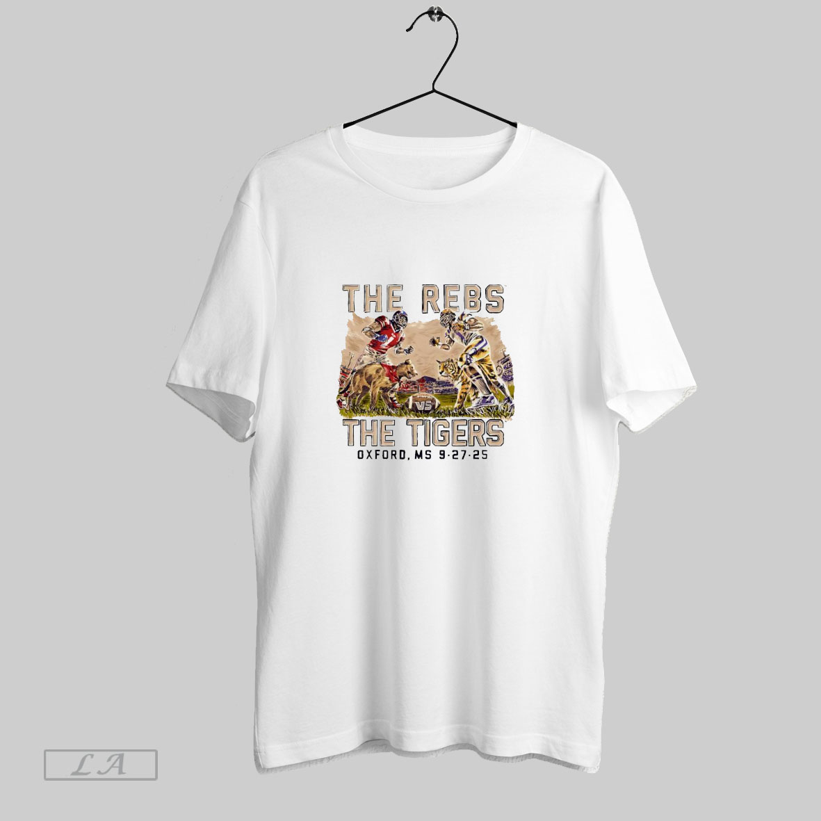 Lsu Tigers Vs Ole Miss Rebels Football Game Day 2025 Shirt