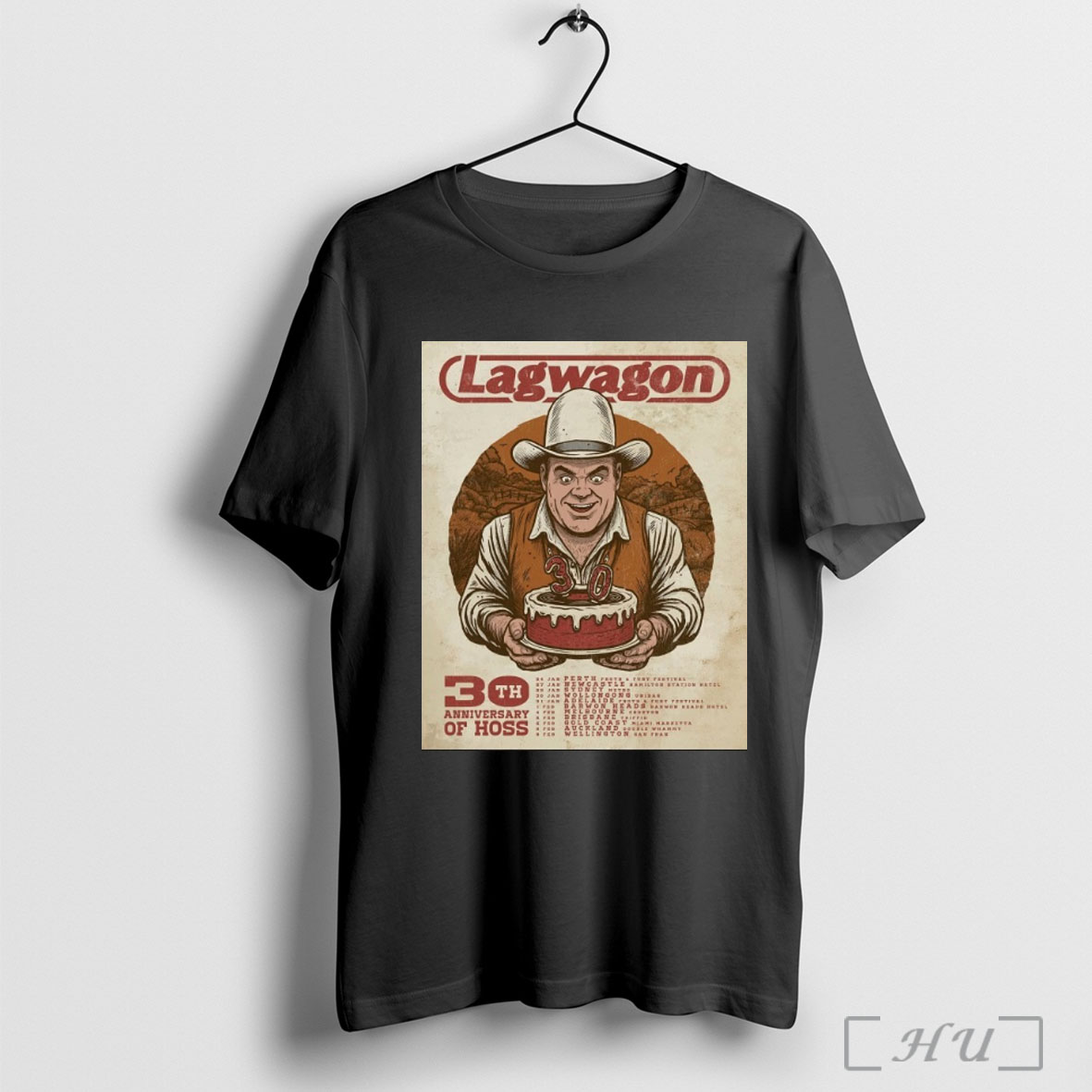 Lagwagon 30th Anniversary Of Hoss Poster T Shirt Sweatshirt