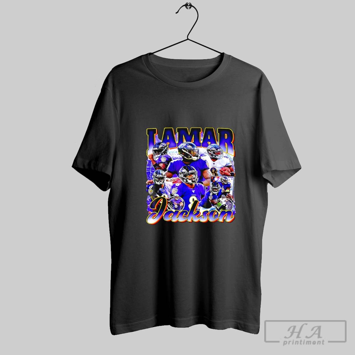 Lamar Jackson Baltimore Ravens Graphic Shirt