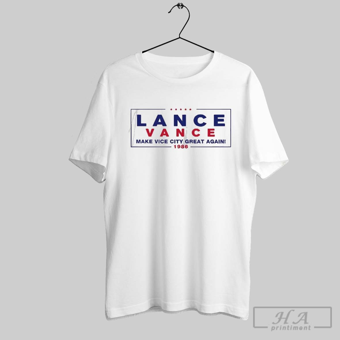 Lance Vance Grand Theft Auto Jd Vance Make Vice City Great Again Shirt
