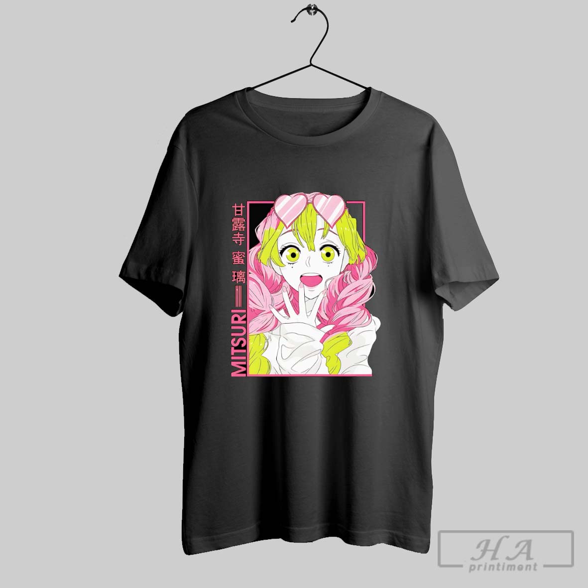 Love Hashira Mitsuri Kanroji Shirt Hoodie Sweater Longsleeve And V Neck T Shirt