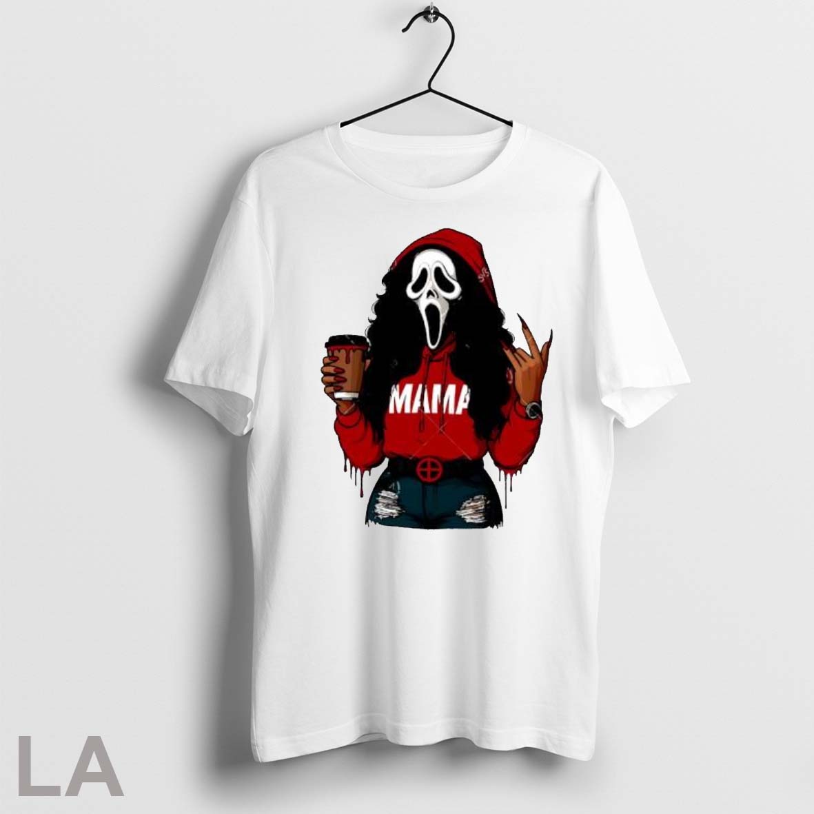 Mama Ghostface Halloween Mom Horror Movie T Shirt Shirt