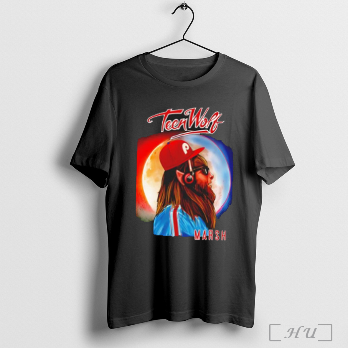 Marsh Teen Wolf Philly Baseball Meets Retro T Shirt Sweatshirt