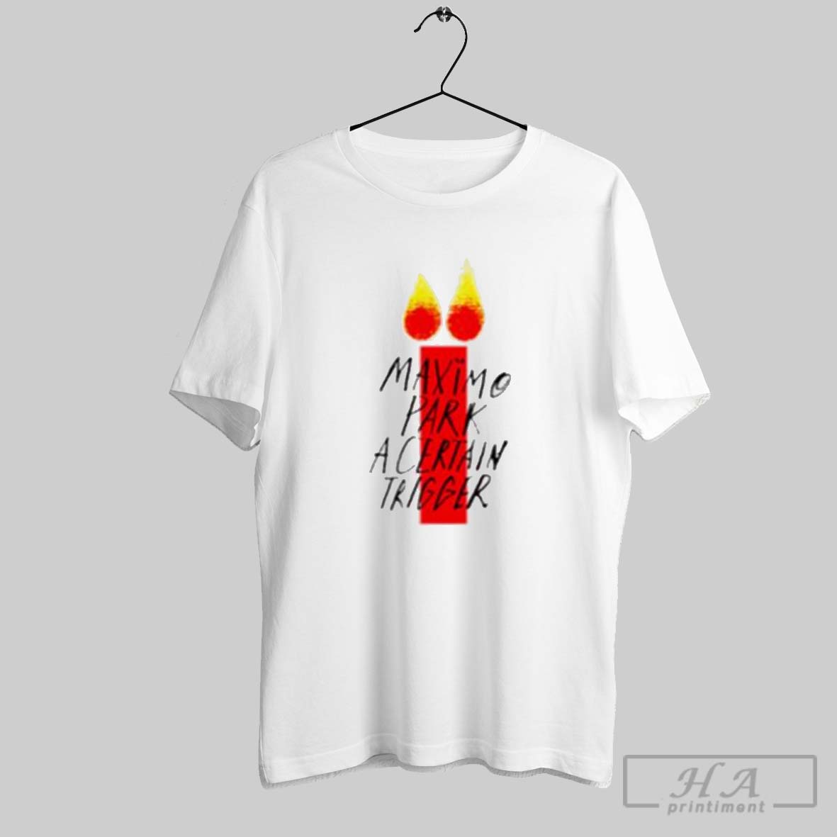Maximo Park A Certain Trigger White Tee