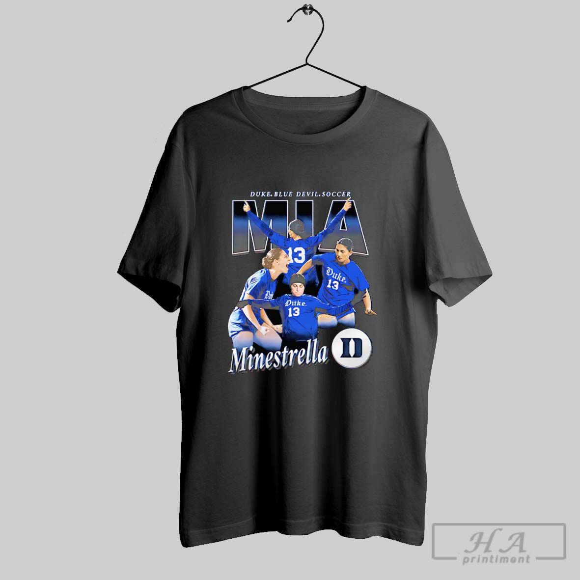 Mia Minestrella Duke Blue Devil Soccer Shirt Hoodie Sweater Longsleeve And V Neck T Shirt
