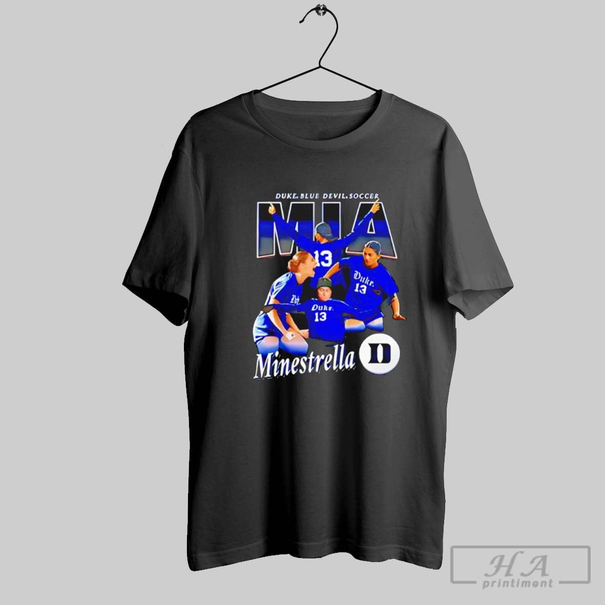 Mia Minestrella Duke Blue Devil Soccer Shirt