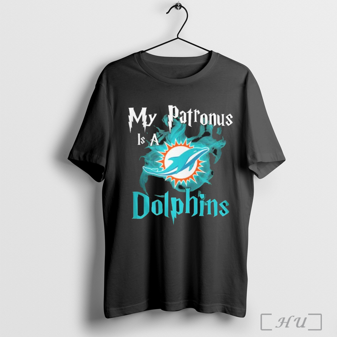 Miami Dolphins My Patronus Is A Dolphins Logo T Shirt Sweatshirt