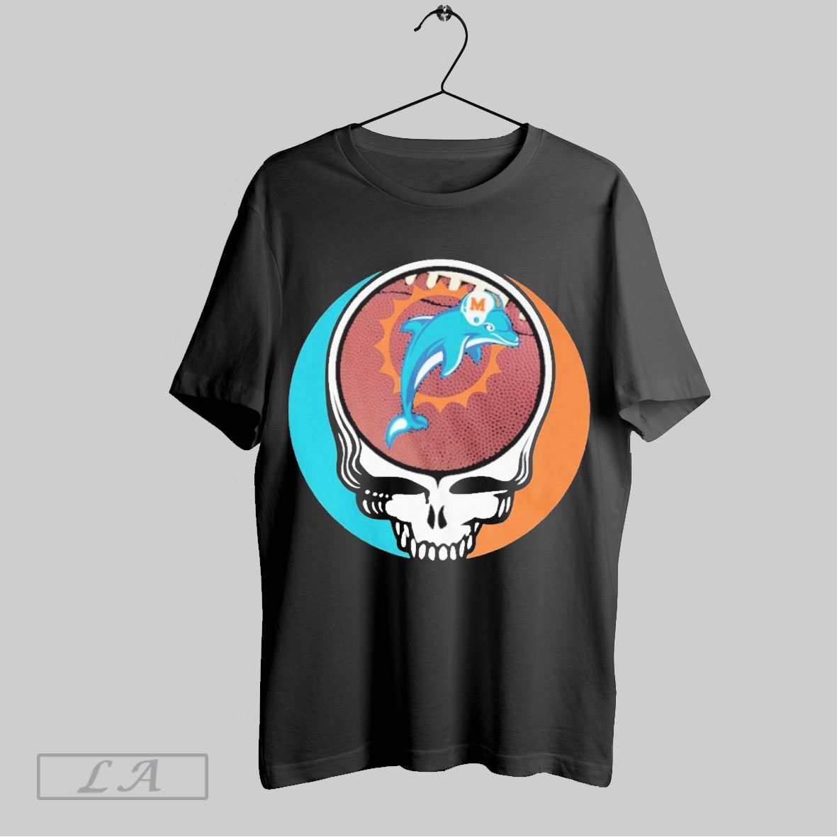 Miami Dolphins X Grateful Dead Great Music This Football Season Shirt
