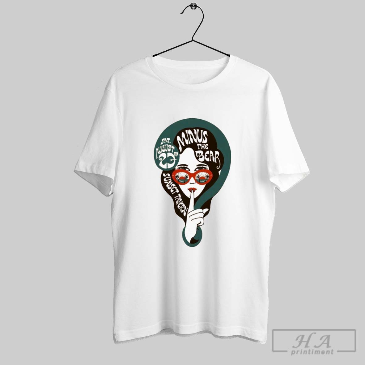 Minus The Bear Aug 23 2025 Sunset Tavern Seattle Wa Concert Shrr T Shirts