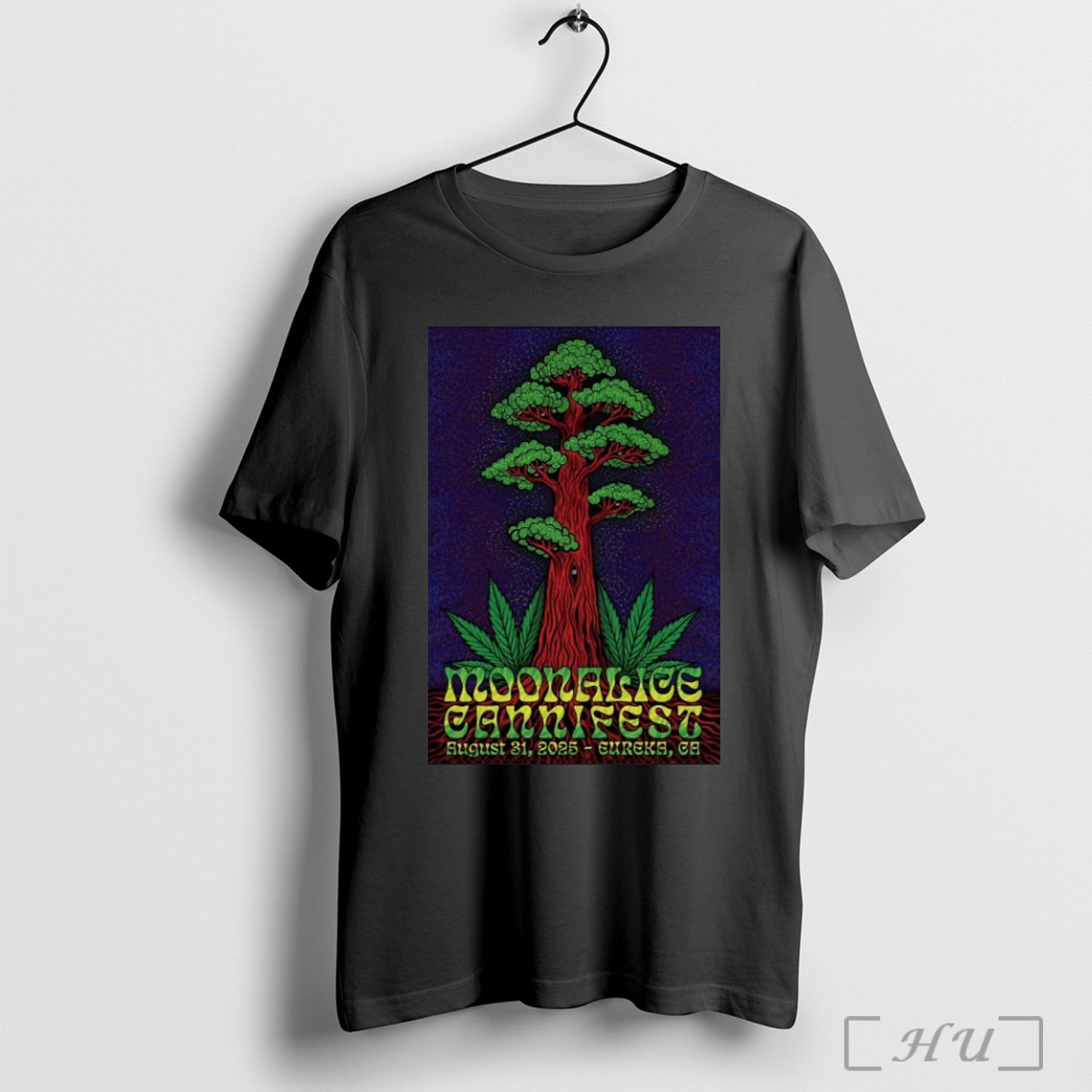 Moonalice At Cannifest On Aug 31 2025 Tree T Shirt Sweatshirt