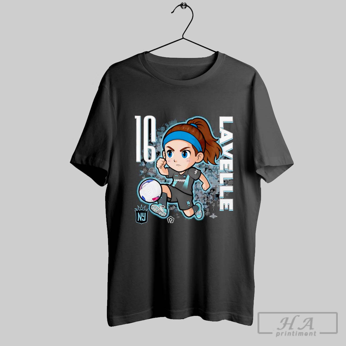 Njny Gotham Fc Rose Lavelle Chibi Cartoon Shirt Hoodie Sweater Longsleeve And V Neck T Shirt