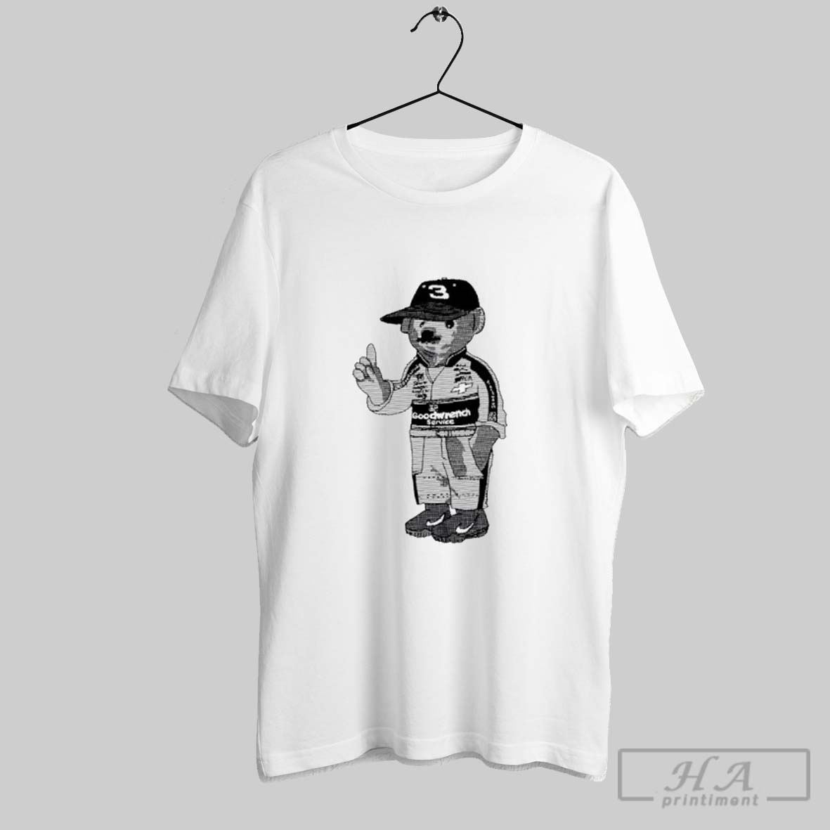 Nascar Number 3 Bear Shirt