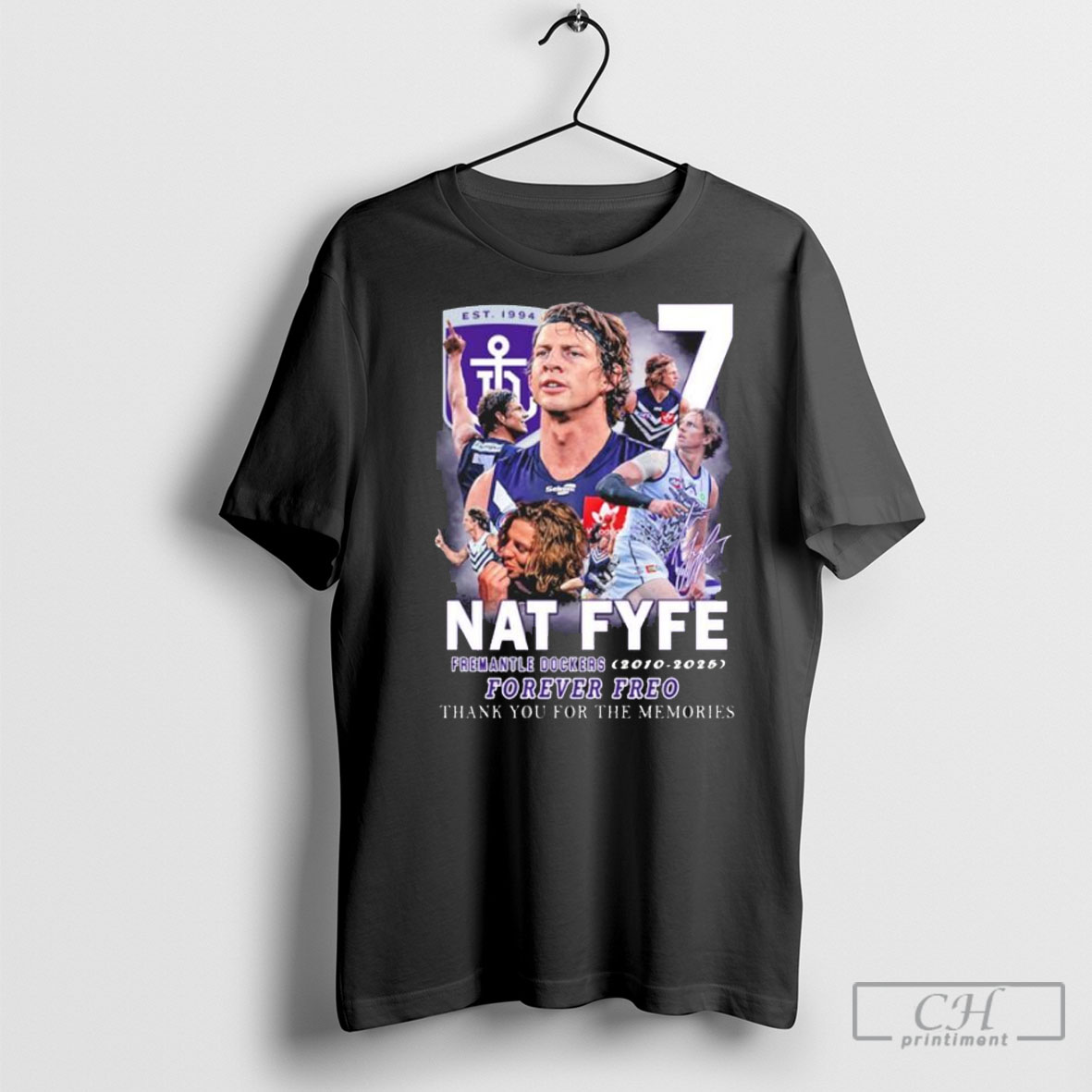 Nat Fyfe Fremantle Dockers 2010 2025 Forever Freo Shirts