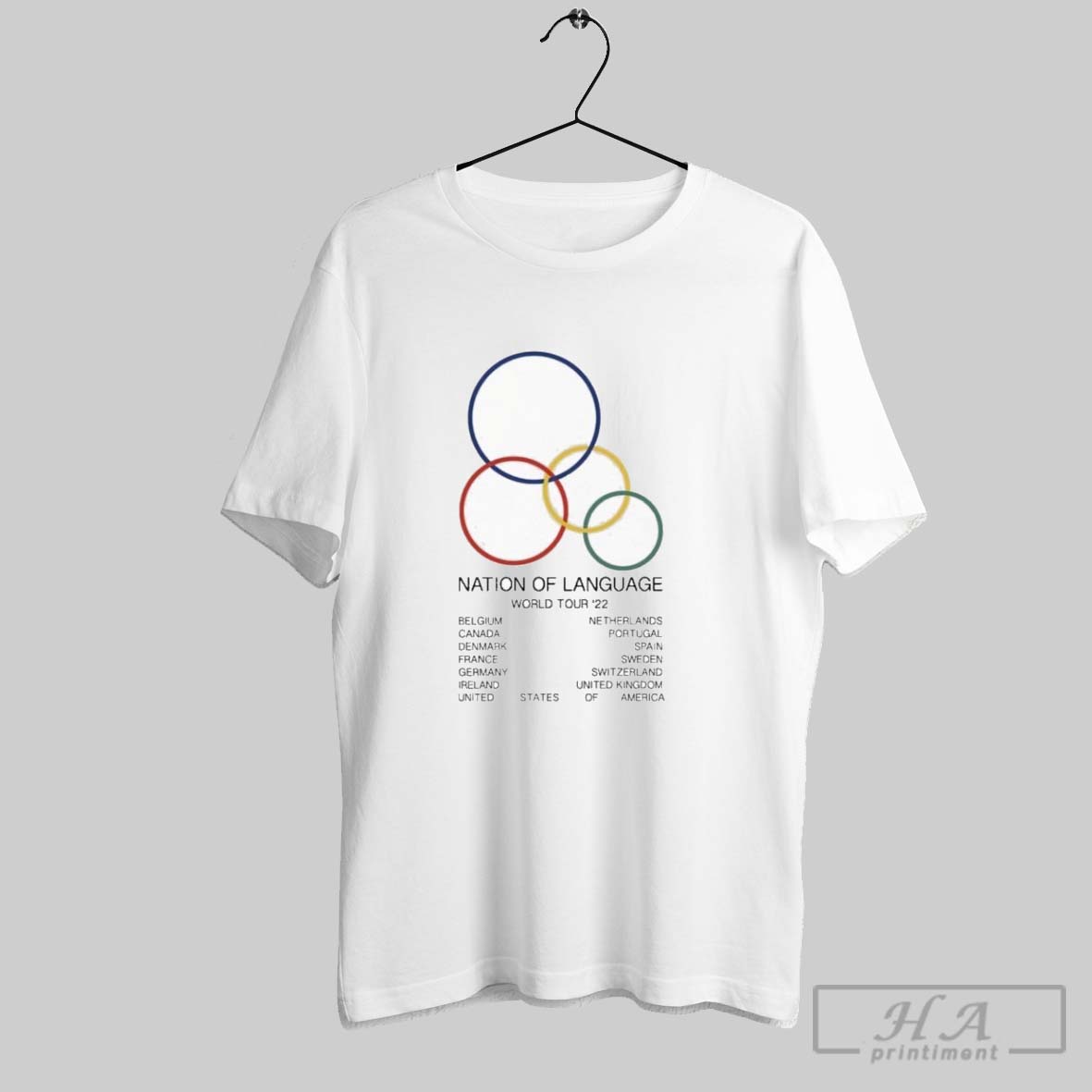 Nation Of Language A Way Forward Rings World Tour 2022 Dates Olympics T Shirts