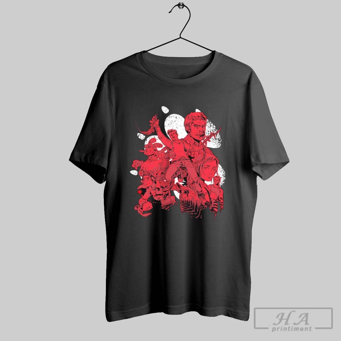 Naughty Dog 40 Years Of Greatness T Shirts