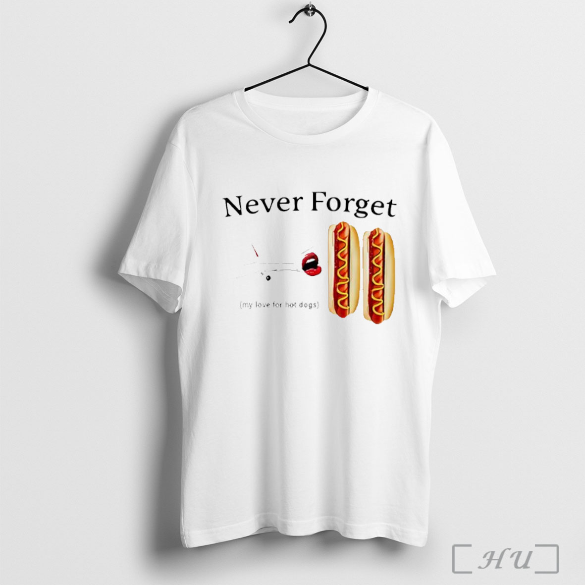 Never Forget My Love For Hot Dogs 911 Meme T Shirt Sweatshirt