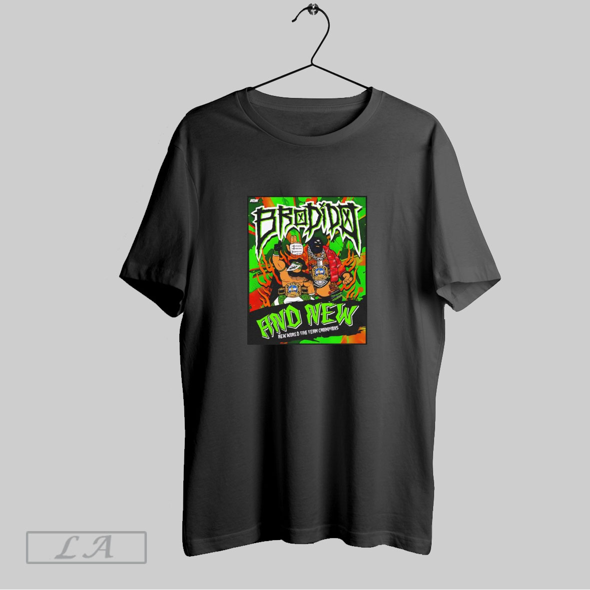 New Aew World Tag Team Champions Brodido Shirt