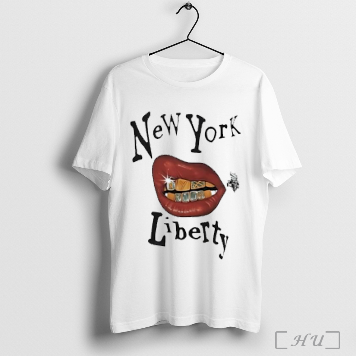 New York Liberty Lips T Shirt Sweatshirt