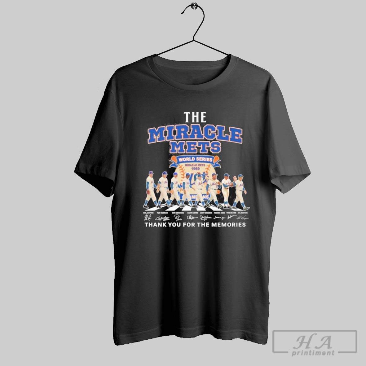 New York Mets The Miracle Mets Abbey Road Shirt