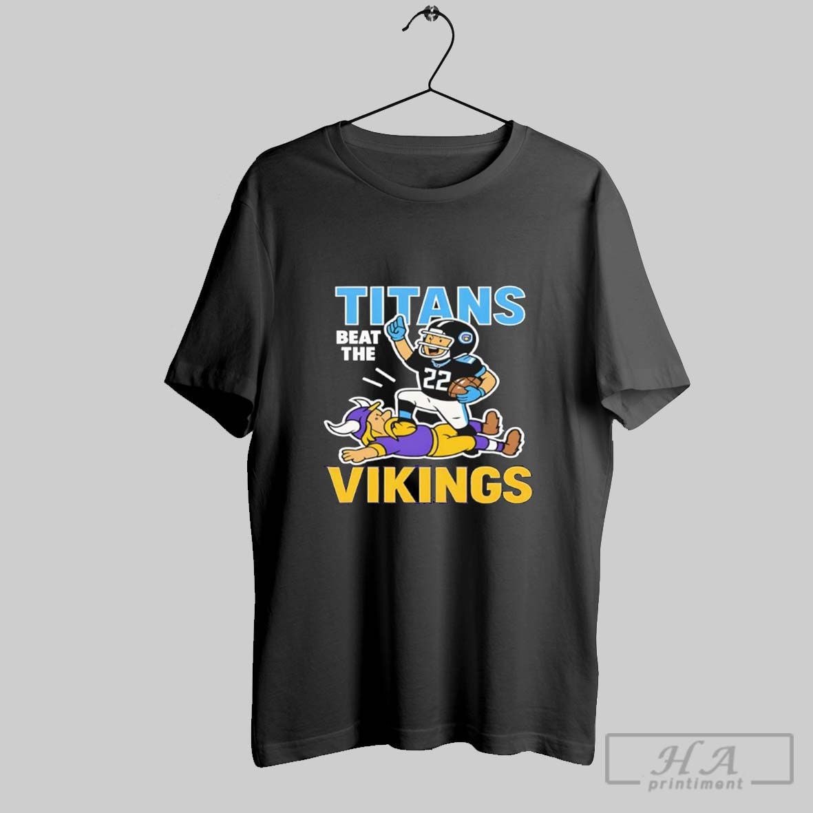Nfl 2025 Tennessee Titans Beat The Vikings Shirt