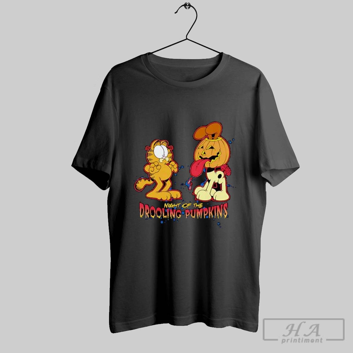 Night Of The Drooling Pumpkins Shirt Hoodie Sweater Longsleeve And V Neck T Shirt