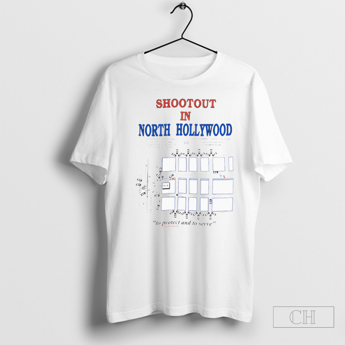 North Hollywood Shootout Tee Sweatshirt Tee Shirt